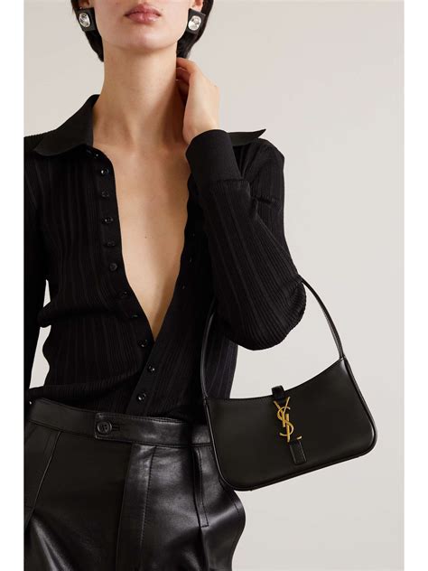 Saint Laurent Le 5 A 7 Mini YSL Shoulder Bag in Satin